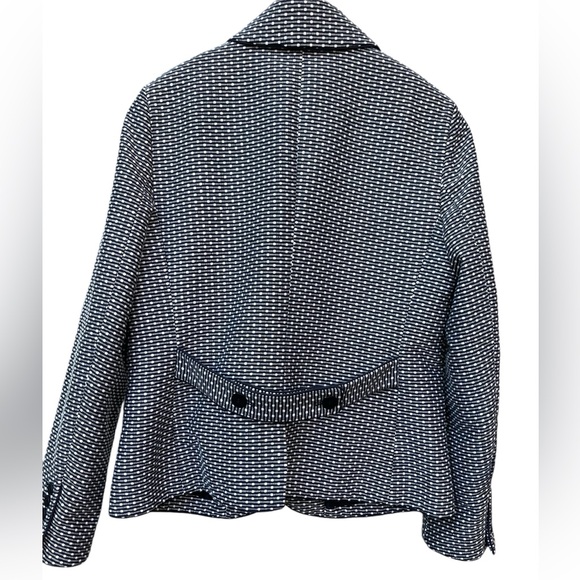 🖤NWOT Talbots size 12 black/white blazer. Stunning jacket. A closet staple! - Picture 2 of 11